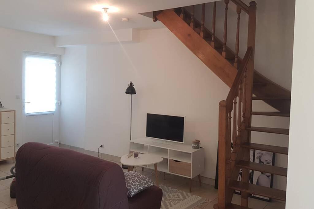 Apartamento Maison de bourg avec extérieur. Grez-en-Bouere Exterior foto